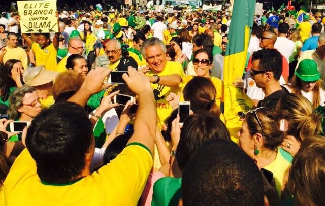 caiado manifestações