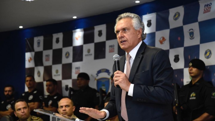 Caiado quer núcleo em Goiás com PF